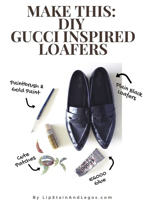 how to embellish shoes like gucci|how to make shoes embellishments.